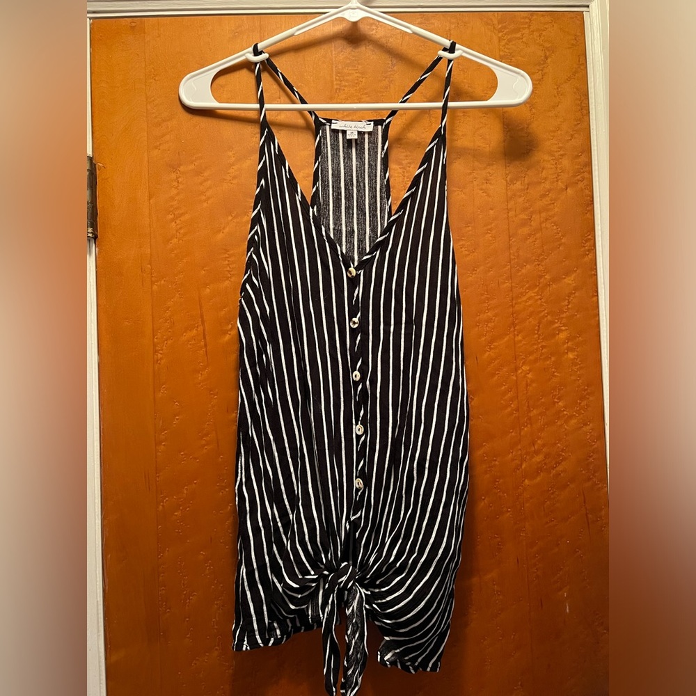 Stripe strap top